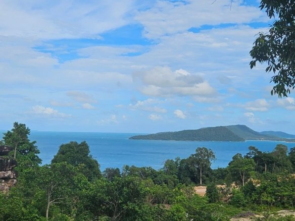 Hard title oceanview land near Koh Touch Beach Koh Rong