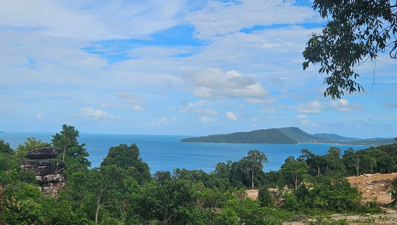 Hard title oceanview land near Koh Touch Beach Koh Rong