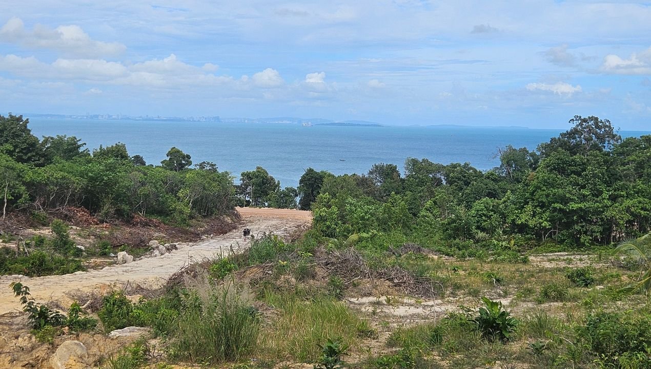 Oceanview land for sale in Koh Touch Koh Rong Cambodia