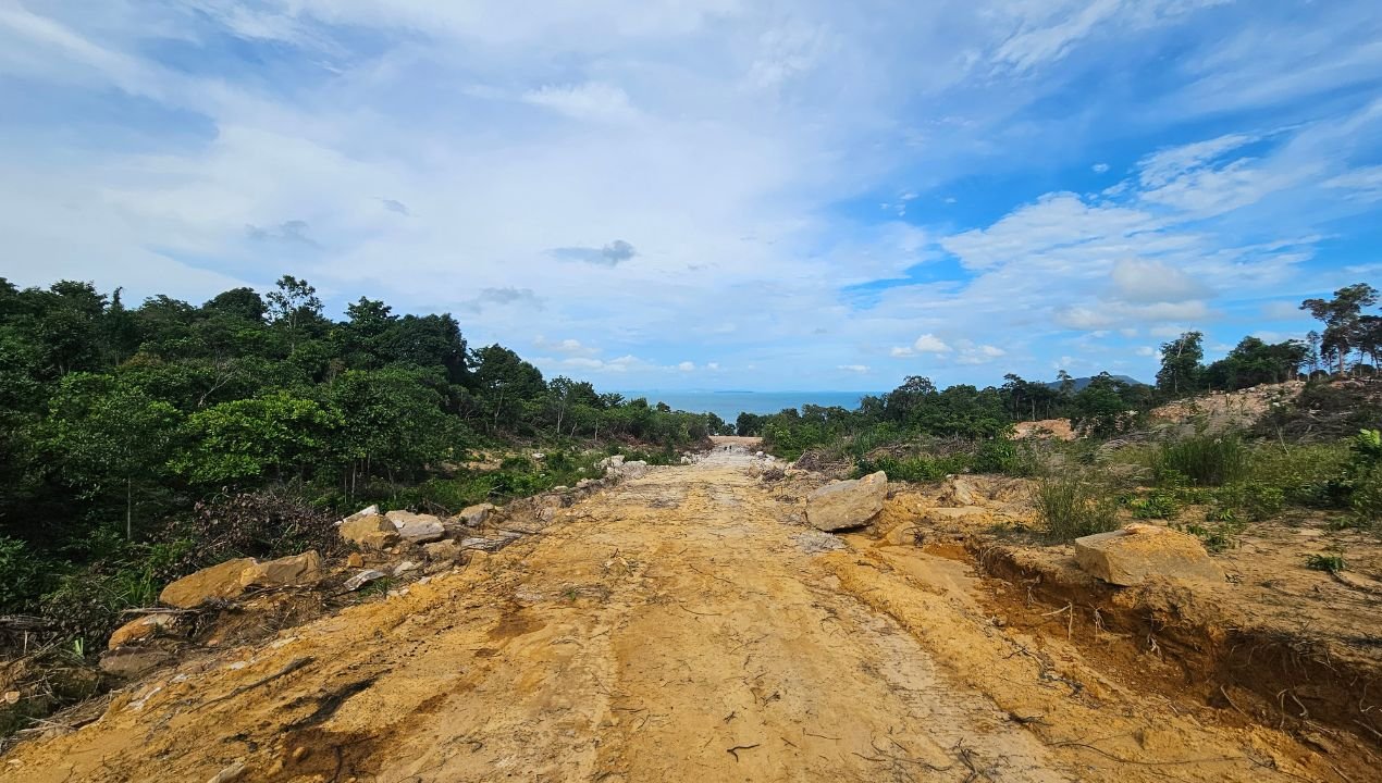 Hard title oceanview land near Koh Touch Beach Koh Rong