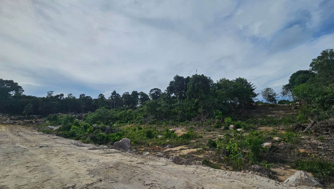 Panoramic sea view land for development in Koh Rong