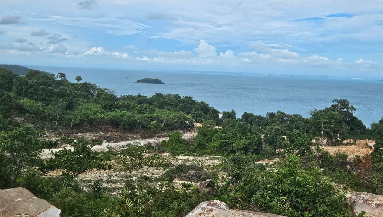 Hard title oceanview land near Koh Touch Beach Koh Rong