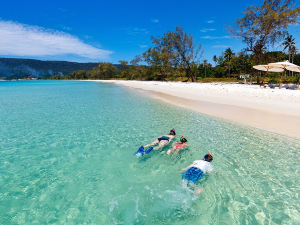 koh rong beautiful beach