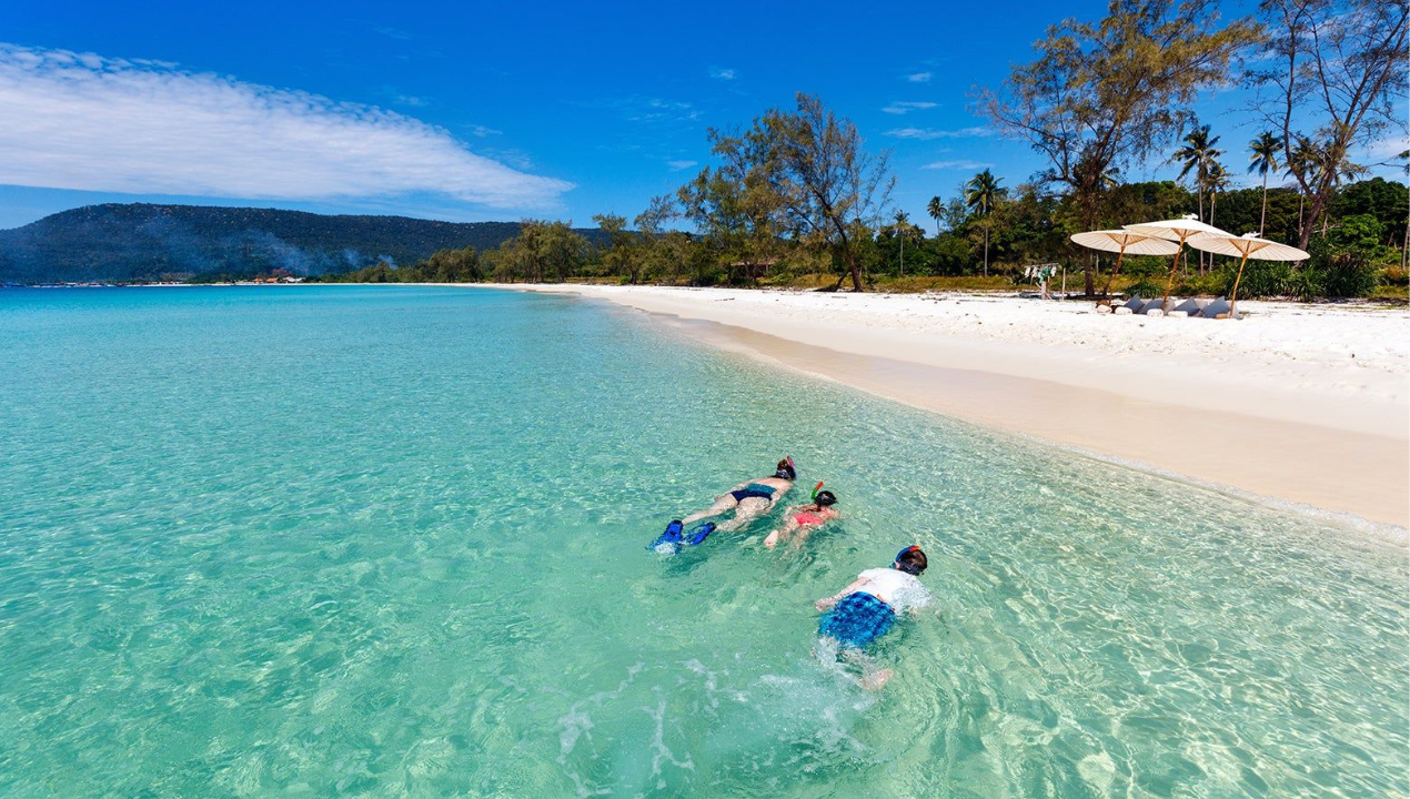 koh rong beautiful beach